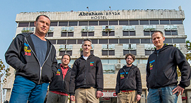 Abraham Hostels partners. Photo: Idris PR 