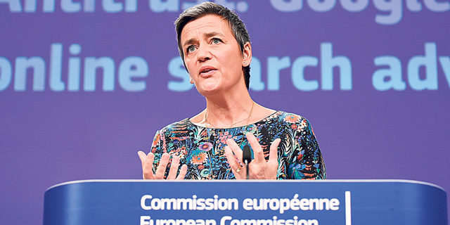 מרגרטה וסטאגר, נציבת התחרותיות באיחוד האירופי+, צילום: AFP