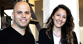 Oz and Naama Alon, HoneyBook's co-founders.Photo: Alon Reuveni