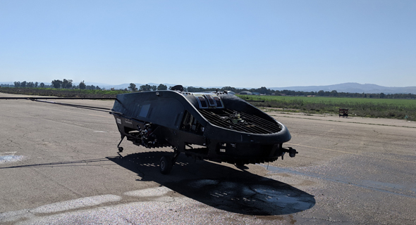 לשם המחשה: כלי טיס בלתי מאויש לריסוס אוויר של חברת אדמה וטקטיקל רובוטיקס
