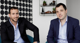 Perimeter 81 co-founders Amit Bareket and Sagi Gidali. Photo: PR