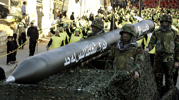 רקטת חמאס במצעד, צילום: CNN