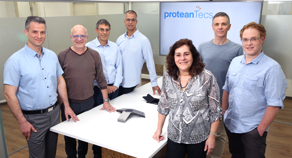 The PrteanTecs team. Photo: Elad GershgThe ProteanTecs team. Photo: Elad Gershgorenoren
