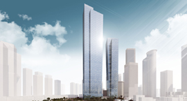 Tower 120 (simulation). Photo: Yashar Architects 