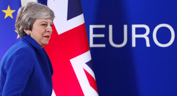 תרזה מיי ראש ממשלת בריטניה ברקזיט אפריל 2019, צילום: רויטרס