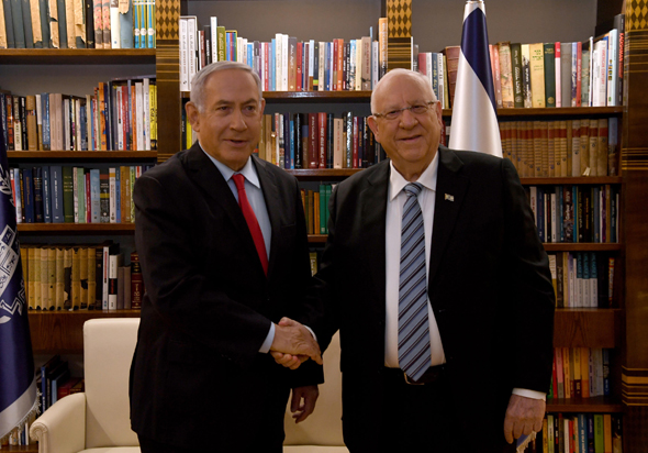 נשיא המדינה ראובן ריבלין וראש הממשלה בנימין נתניהו