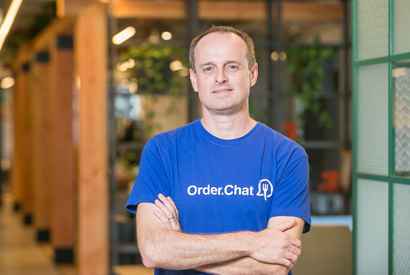 Order.Chat’s co-founder and CEO Alon Schwartzman. Photo: Order.Chat