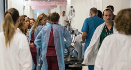 An emergency room in Israel (illustration). Photo: Oded Karni