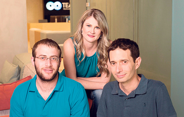 Claroty founders Galina Antova, Amir Zilberstein, and Benny Porat . Photo: PR