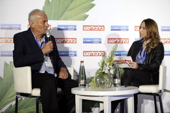 אהרון לוצקי בשיחה עם דיאנה בחור-ניר בכנס הקנאביס של ישראל