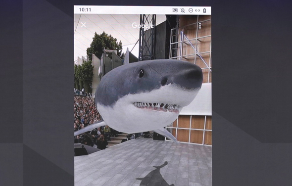 כריש ה-AR של גוגל