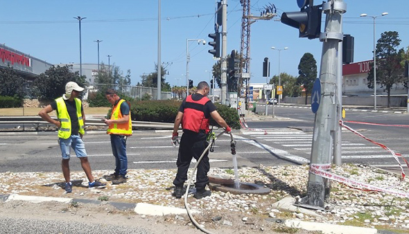דליפת הגז בחיפה, צילום: המשרד להגנת הסביבה