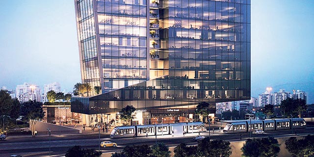 אלדר השקעות תקים במתחם NEXT בחולון בניין משרדים בן 22 קומות