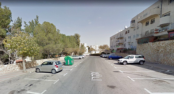 רחוב הקרן במעלה אדומים , צילום: Google Street View