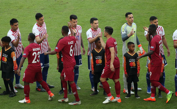 קטאר נגד פרגוואי בקופה אמריקה 2019, צילום: רויטרס