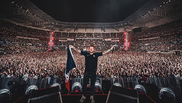 הופעה של אד שירן בברצלונה ב-2019, צילום: Instagram, Ed Sheeran