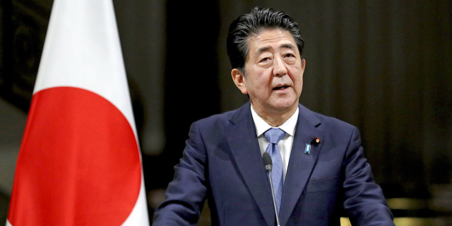 שינזו אבה ראש ממשלת יפן , צילום: איי פי