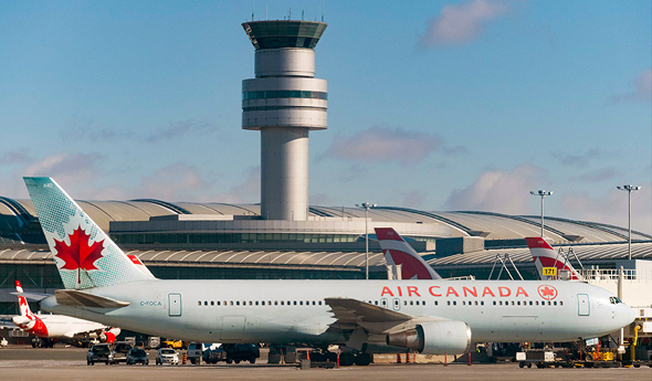 אייר קנדה שדה תעופה טורונטו קנדה, צילום: גטי אימג'ס