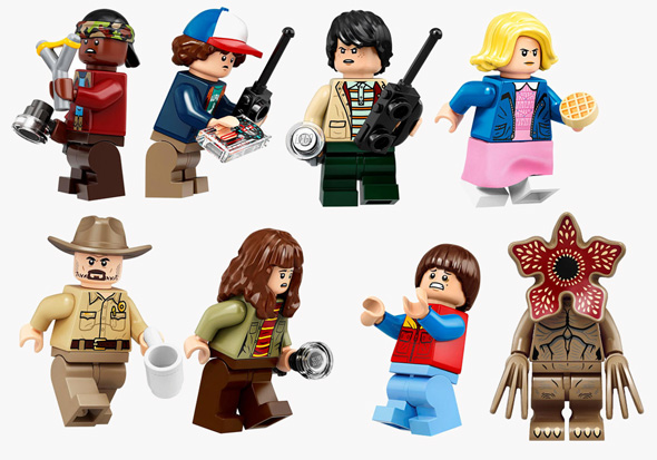 דמויות לגו של גיבורי הסדרה, צילום: LEGO