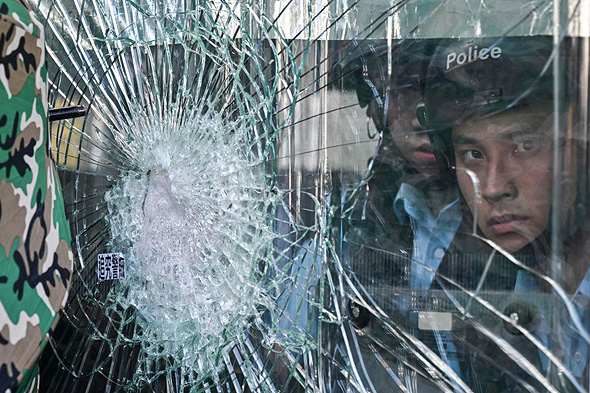 התנגשויות אלימות, צילום: איי אף פי