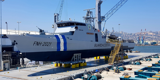 מספנות ישראל חוגגת 60 ומשיקה ספינת סיור חדשה שנבנתה עבור הונדורס