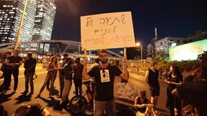 המחאה, צילום: ynet