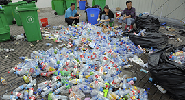 Plastic waste in Shanghai. Photo: Shutterstock