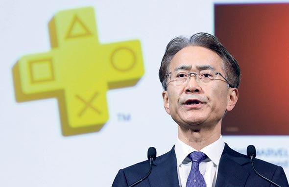 Sony CEO Kenichiro Yoshida. Photo: Bloomberg