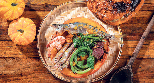 Fish dish with squash and fennel. Photo: Ilya Malenkov