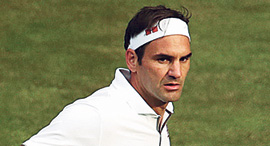 Roger Federer. Photo: Clive Brunskill