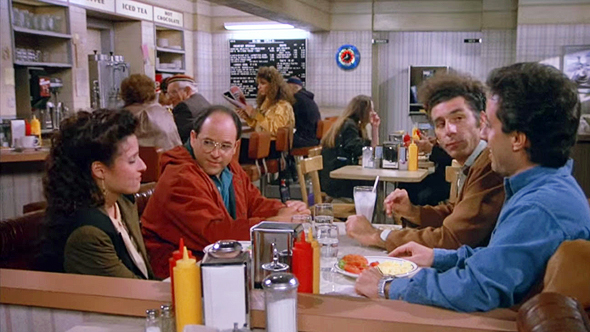 The Seinfeld gang. Photo: CBS
