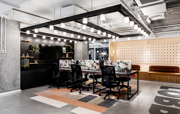 NYX's coworking space ROOMS. Photo: Itay Benit 