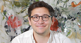 Facebook's Antoine Bordes. Photo: Dana Koppel