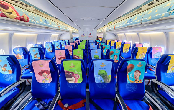 מושבים במטוס של דיסני, צילום: שאטרסטוק