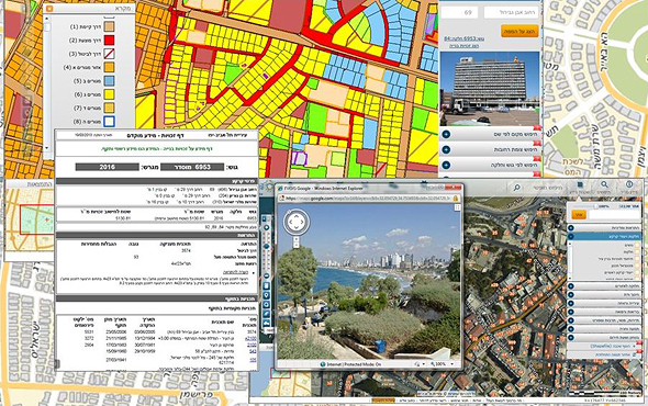 מערכת המפות וה-GIS של עיריית תל אביב. "ככל שהמאגר מקצועי יותר, יעילות הרשות גוברת"