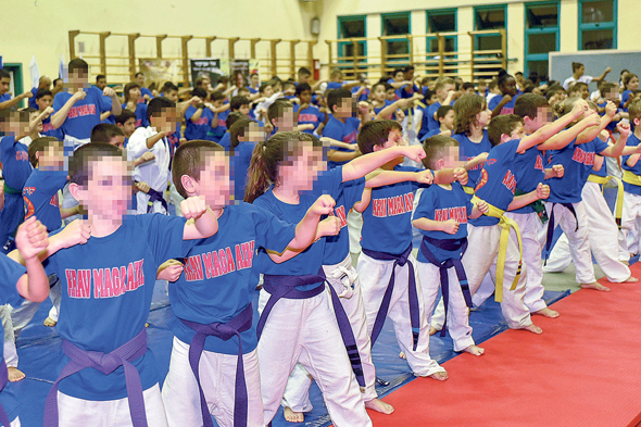 Krav Maga training. Photo: Abigail Uzi