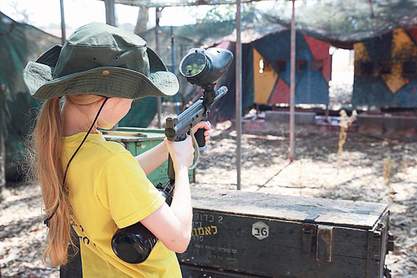 Paintball. Photo: Abigail Uzi