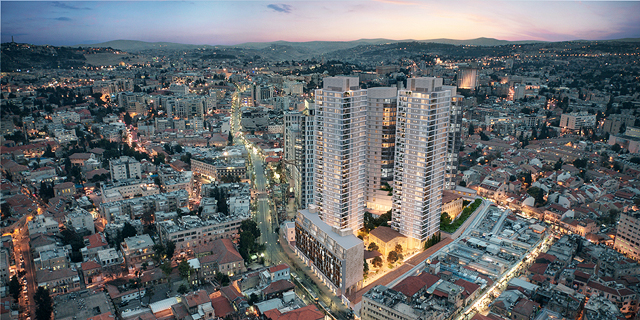 יוקרה על הבסטה: פרויקט המגורים שישלים את רובע העסקים בירושלים