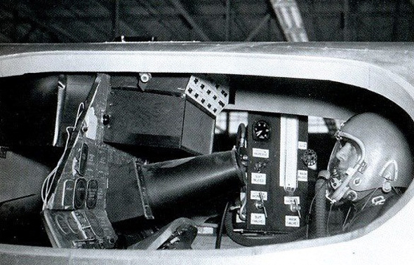 תא הטייס של ה-XF103, צילום: (secretprojects (Republic