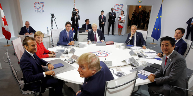כינוס ה-G7 הבוקר בצרפת, צילום: איי אף פי