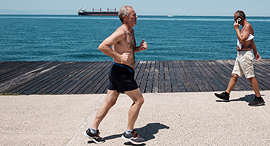 Running workout (illustration). Photo: AFP
