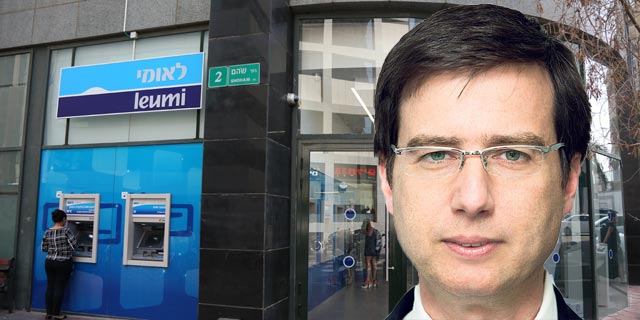 מנכ"ל לאומי חנן פרידמן על רקע בנק , צילומים: רון קדמי, שאול גולן