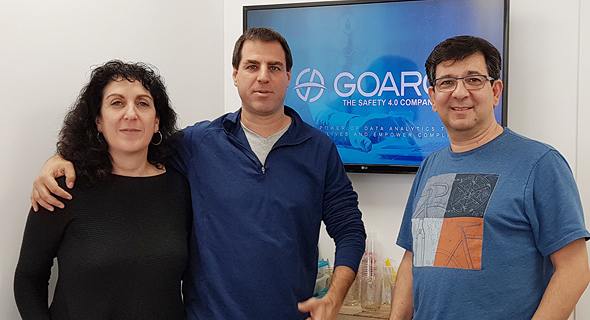 GOARC founders Hani Gur-Arie (left), Dror Barak, Haim Srur. Photo: PR