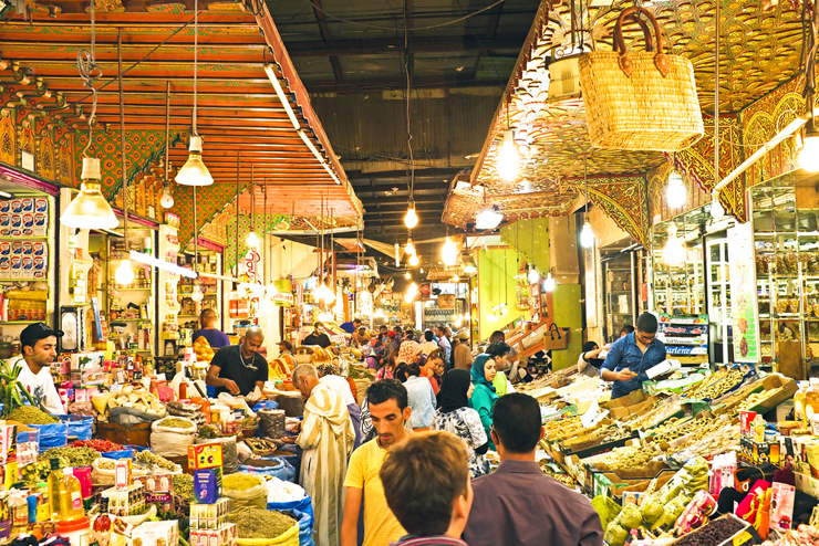 השוק של פז במרוקו, צילום: שאטרסטוק