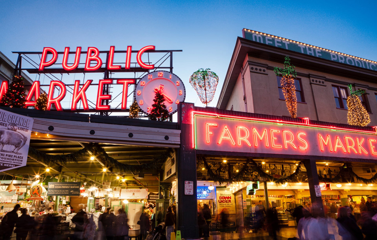 השוק בסיאטל, צילום: visitvictoria