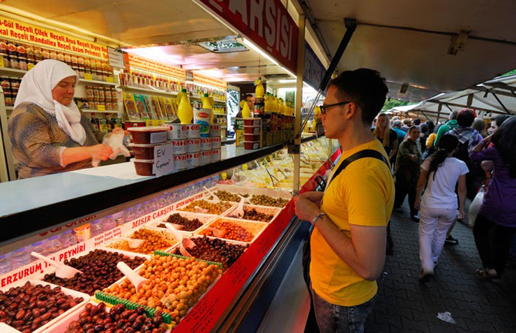 השוק הטורקי בברלין, צילום: מומונדו