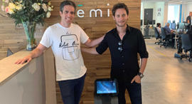 Temi CEO Yossi Wolf (left) and Lior Suchard. Photo: PR