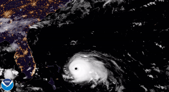 הוריקן דוריאן , צילום: רויטרס