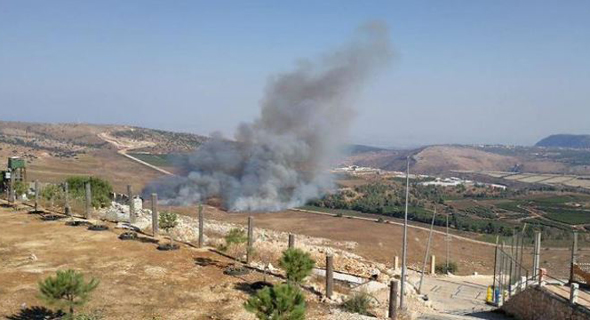 אש בדרום לבנון