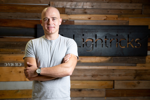 Lightricks CEO and co-founder Zeev Farbman. Photo: Alex Kolomvisky